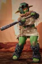 Load image into Gallery viewer, 120cm Goblin Sex Doll Barza, Green Skin Shortstack Goblin Hentai Figure