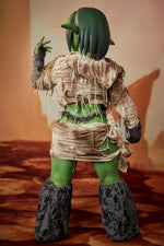 Load image into Gallery viewer, 120cm Goblin Sex Doll Barza, Green Skin Shortstack Goblin Hentai Figure