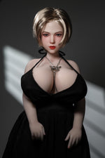 Load image into Gallery viewer, 60cm Realistic BBW Sex Doll Chace, Blonde Milf Mega Boobs Sex Doll
