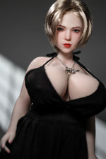 Load image into Gallery viewer, 60cm Realistic BBW Sex Doll Chace, Blonde Milf Mega Boobs Sex Doll