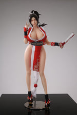 Load image into Gallery viewer, 65cm Anime Sex Doll Mai Shiranui with Kimono and HIgh Heels
