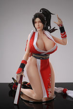 Load image into Gallery viewer, 65cm Anime Sex Doll Mai Shiranui with Kimono and HIgh Heels