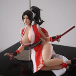 Load image into Gallery viewer, 65cm Anime Sex Doll Mai Shiranui with Kimono and HIgh Heels