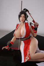 Load image into Gallery viewer, 65cm Anime Sex Doll Mai Shiranui with Kimono and HIgh Heels