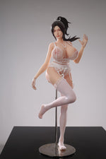 Load image into Gallery viewer, 65cm Anime Sex Doll Mai Shiranui with Kimono and HIgh Heels