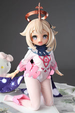 画像をギャラリービューアに読み込む, 65cm Paimon sex doll of Genshin Impact hentai, gyate gyate figure version
