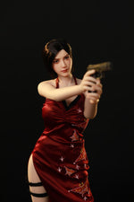 Load image into Gallery viewer, 65cm Resident Evil Hentai Sex Doll Ada Wong with Red Dress