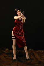 Load image into Gallery viewer, 65cm Resident Evil Hentai Sex Doll Ada Wong with Red Dress