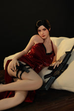 Load image into Gallery viewer, 65cm Resident Evil Hentai Sex Doll Ada Wong with Red Dress