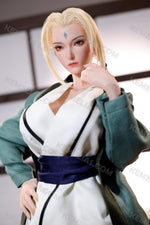 Load image into Gallery viewer, 73cm Realistic Anime Sex Doll Tsunade, Naruto Blonde Milf Hentai Figure