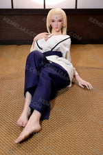 Load image into Gallery viewer, 73cm Realistic Anime Sex Doll Tsunade, Naruto Blonde Milf Hentai Figure