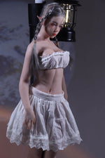 画像をギャラリービューアに読み込む, 76cm Elf hentai Frieren, a Succubus mini elf sex doll laying down her head, looking at bottom