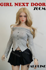 Load image into Gallery viewer, 76cm Realistic Blonde Sex Doll Caroline, Caucasian Secretary Sex Doll