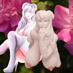 Load image into Gallery viewer, anime sex doll, hentai figurine onahole, sheep girl ivy masturbator for men