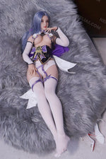 Load image into Gallery viewer, Blue Hair 100cm Mini Sex Doll Kaguya Princess, Anime Cosplay Sex Doll