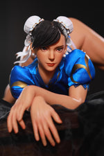 Load image into Gallery viewer, 65cm Mini Sex Doll Chunli, Muscle Tanned Beauty Hentai Figure