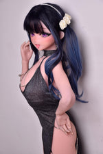 Load image into Gallery viewer, Cute Anime Sex Doll Asakura Naomi with Twintails, Naughty Smile 148cm Sex Doll