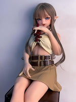 Load image into Gallery viewer, Elf Anime Sex Doll Mai Ijuuin, Isekai Elf Hentai Figure with Grin (Big Tits)