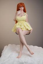 Load image into Gallery viewer, 73cm Evangelion Mini Sex Doll Asuka with Yellow Dress