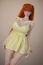 Load image into Gallery viewer, 73cm Evangelion Mini Sex Doll Asuka with Yellow Dress