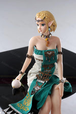 Load image into Gallery viewer, Mini Anime Sex Doll Princess Zelda, Blonde Hair Elf Hentai Figure