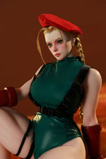 Load image into Gallery viewer, Realistic Anime Sex Doll Cammy White, Blonde Street Fighter Hentai Figure