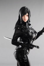 Load image into Gallery viewer, Realistic Anime Sex Doll Reika, Gantz Hentai Figure with Sword (65cm) standing like Joan of Arc