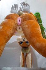 Load image into Gallery viewer, Sweet Lola bunny furry sex doll's tiny holes, a work from Kinky Plush rabbit milf sex doll