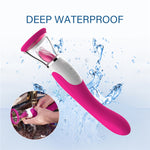 Load image into Gallery viewer, Clit Pump Sucking & Licking Vibrator, 3-in-1 G-Spot Vibrator