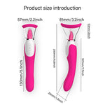 Load image into Gallery viewer, Clit Pump Sucking & Licking Vibrator, 3-in-1 G-Spot Vibrator