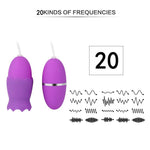 Load image into Gallery viewer, 20 Speed Nipple Sucker Clitoris Stimulator Tongue Licking Vibrator Breast Enlarge Vibrator