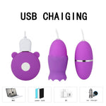 Load image into Gallery viewer, 20 Speed Nipple Sucker Clitoris Stimulator Tongue Licking Vibrator Breast Enlarge Vibrator