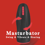 Load image into Gallery viewer, Swinging & Vibrating Handsfree Masturbator, Vaccum Sucking Fleshlight