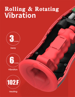 Load image into Gallery viewer, Swinging & Vibrating Handsfree Masturbator, Vaccum Sucking Fleshlight