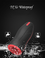 Load image into Gallery viewer, 3-in-1 Swinging Vibrating Heating Masturbator