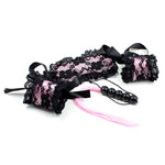 Load image into Gallery viewer, Crotchless lingerie - Blinder Handcuffs Whip Fetish Tools