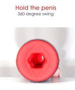 Load image into Gallery viewer, Swinging & Vibrating Handsfree Masturbator, Vaccum Sucking Fleshlight