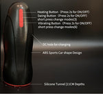 Load image into Gallery viewer, 3-in-1 Swinging Vibrating Heating Masturbator