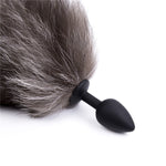 Load image into Gallery viewer, Anal Plug Sexy Fox Tail Anal Toys For Women Adult Sex Product Men Butt Plug Stainles