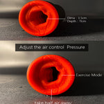 Load image into Gallery viewer, AIr Pumping Male Masturbator, Automatic Vibrating Handfree Fleshlight