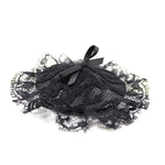 Load image into Gallery viewer, Black Adhesive Lace Nipple Covers