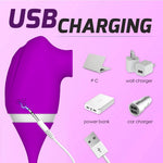 Load image into Gallery viewer, Clit Sucker Vagina Sucking Vibrator with Vibrating Egg 2 In 1 G-Spot Clitoris Stimulator