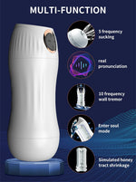 Load image into Gallery viewer, Masturbators For Men Automatic Sucking Real Vagina Vibrator Male Masturbation