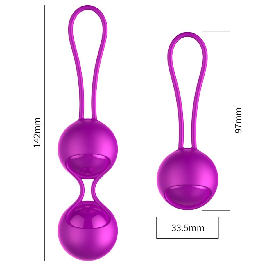 Kegel Training Ben Wa Balls, Remote Control Vibrating Egg, Venus Balls   Kemelia