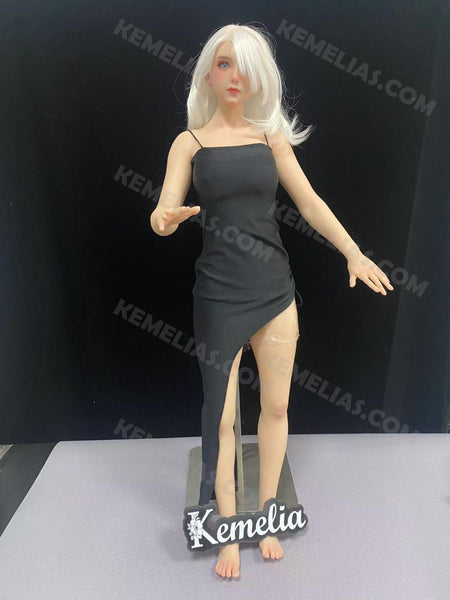 Elegant Black Long Dress for 60 - 80cm BJD Doll, 1/3 Scale Fashion Dol Kemelia Elegant Black Long Dress for 60 - 80cm BJD Doll, 1/3 Scale Fashion Dol Kemelia