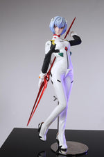 Load image into Gallery viewer, 65cm Evangelion Sex Doll Rei with Plugsuit and Spear of Longinus
