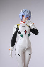 Load image into Gallery viewer, 65cm Evangelion Sex Doll Rei with Plugsuit and Spear of Longinus
