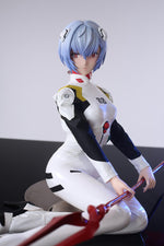 Load image into Gallery viewer, 65cm Evangelion Sex Doll Rei with Plugsuit and Spear of Longinus
