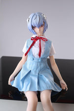 Load image into Gallery viewer, 65cm Evangelion Sex Doll Rei with Plugsuit and Spear of Longinus
