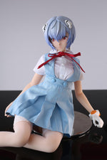 Load image into Gallery viewer, 65cm Evangelion Sex Doll Rei with Plugsuit and Spear of Longinus
